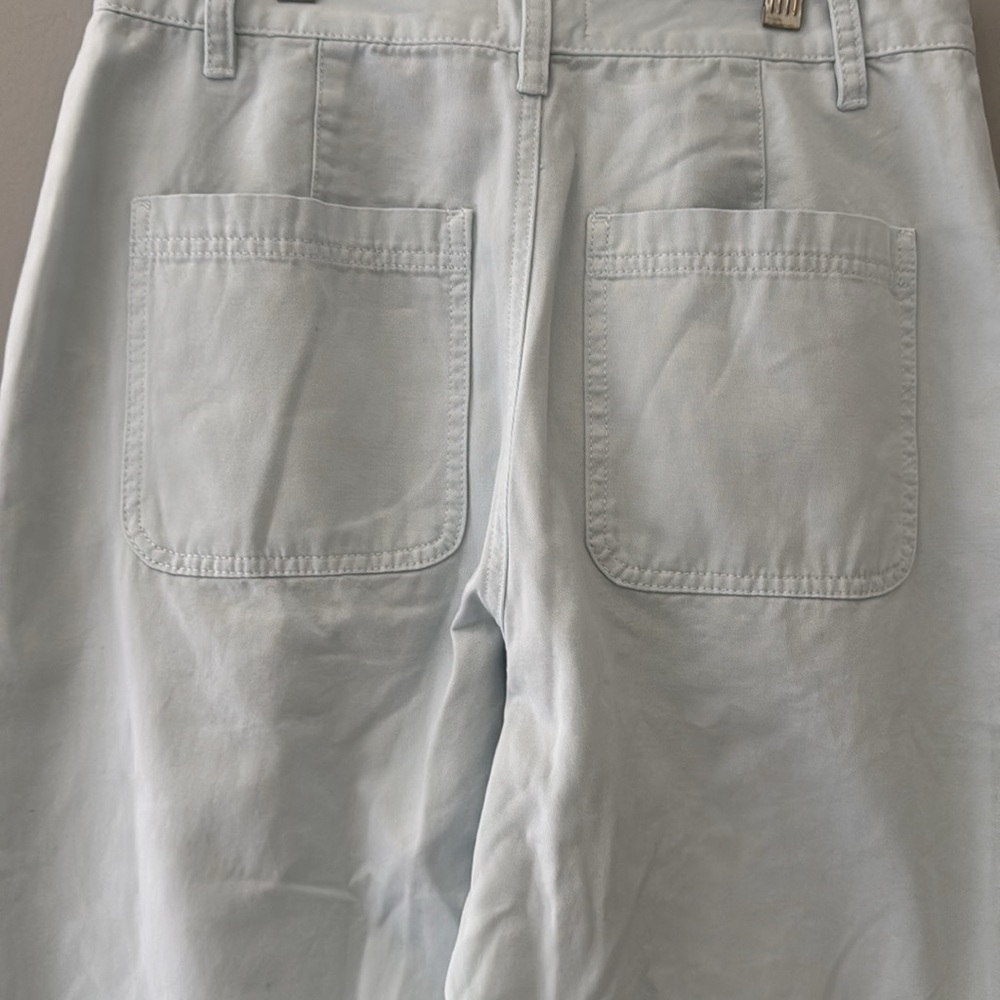 Aritzia Sun•deh Sundays Best Jaden Pant Chino in Lt Blue 6 - Picture 12 of 13